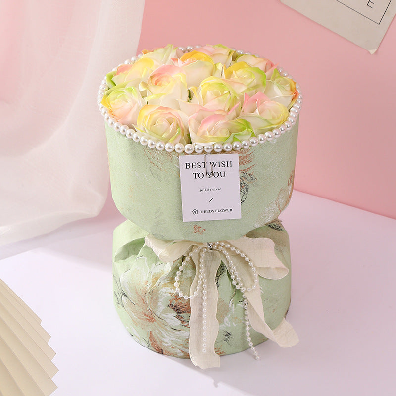 Soap Flower Bouquet Finished Product Gift Handicraft